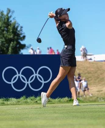 OLYMPICS - Olympic Summer Games 2024 PARIS,FRANCE,10.AUG.24 - OLYMPICS, GOLF - Olympic Summer Games Paris 2024, individual stroke play, ladies, Le Golf National. Image shows Lydia Ko (NZL).  GEPAxpictures xHaraldxSteiner