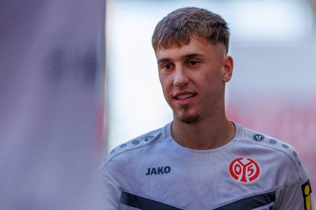 Testspiel, 1. FSV Mainz 05 - Montpellier HSC, Mainz, 10.08.2024 Brajan Gruda (1. FSV Mainz 05 43) Testspiel zwischen 1. FSV Mainz 05 und Montpellier HSC in der MEWA Arena in Mainz am 10.08.2024 Copyright: xBEAUTIFULxSPORTS Hahnex