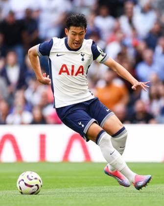 Tottenham Hotspur v Bayern Munich 10 August 2024, London - Pre-season friendly - Tottenham Hotspur v Bayern Munich - Heung Min Son of Tottenham Hotspur - Photo: Jacques Feeney Offside. London UK Copyright: xJacquesxFeeneyx xOffsidexOffside