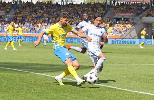 Eintracht BS vs 1. FC Magdeburg Braunschweig, 11.08.2024, Fußball, Saison 23 24, 2. Bundesliga, 2. Spieltag, Eintracht Braunschweig vs 1. FC Magdeburg, Bild zeigt: Fabio Kaufmann (BTSV 7) Braunschweig
