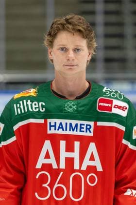 Kristian Blumenschein 8 (Augsburger Panther), Mannschafts und Portraitbilder, Augsburger Panther, Saison 2024 2025, Eishockey, Penny-DEL, 12.08.2024 Augsburg Bayern Deutschland