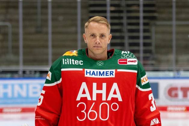 Markus Keller 35 (Augsburger Panther), Mannschafts und Portraitbilder, Augsburger Panther, Saison 2024 2025, Eishockey, Penny-DEL, 12.08.2024 Augsburg Bayern Deutschland