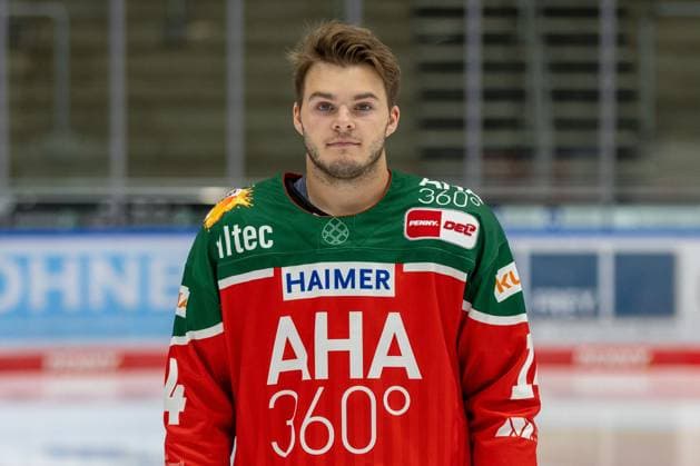 D.J. Busdeker 14 (Augsburger Panther), Mannschafts und Portraitbilder, Augsburger Panther, Saison 2024 2025, Eishockey, Penny-DEL, 12.08.2024 Augsburg Bayern Deutschland