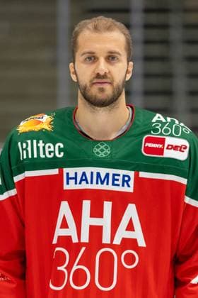 Mick Koehler 11 (Augsburger Panther), Mannschafts und Portraitbilder, Augsburger Panther, Saison 2024 2025, Eishockey, Penny-DEL, 12.08.2024 Augsburg Bayern Deutschland