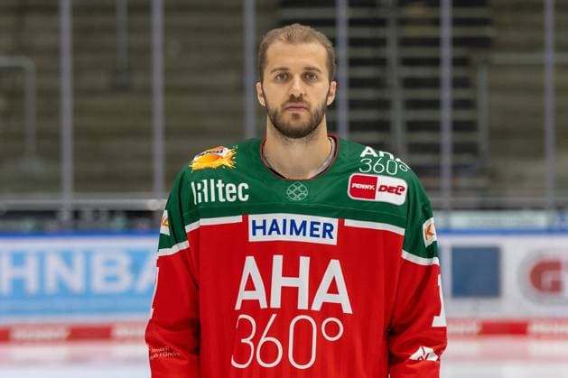 Mick Koehler 11 (Augsburger Panther), Mannschafts und Portraitbilder, Augsburger Panther, Saison 2024 2025, Eishockey, Penny-DEL, 12.08.2024 Augsburg Bayern Deutschland