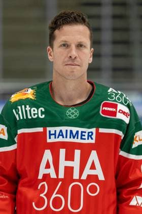 T.J. Trevelyan 24 (Augsburger Panther), Mannschafts und Portraitbilder, Augsburger Panther, Saison 2024 2025, Eishockey, Penny-DEL, 12.08.2024 Augsburg Bayern Deutschland