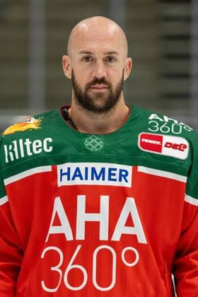 Jason Bast 45 (Augsburger Panther), Mannschafts und Portraitbilder, Augsburger Panther, Saison 2024 2025, Eishockey, Penny-DEL, 12.08.2024 Augsburg Bayern Deutschland