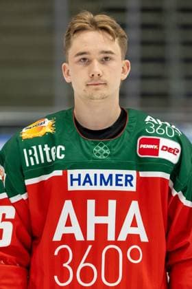 Moritz Elias 46 (Augsburger Panther), Mannschafts und Portraitbilder, Augsburger Panther, Saison 2024 2025, Eishockey, Penny-DEL, 12.08.2024 Augsburg Bayern Deutschland