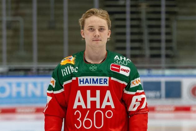 Florian Elias 67 (Augsburger Panther), Mannschafts und Portraitbilder, Augsburger Panther, Saison 2024 2025, Eishockey, Penny-DEL, 12.08.2024 Augsburg Bayern Deutschland