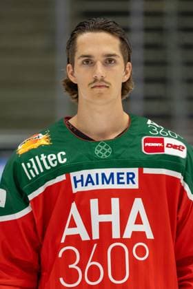 Christian Hanke 25 (Augsburger Panther), Mannschafts und Portraitbilder, Augsburger Panther, Saison 2024 2025, Eishockey, Penny-DEL, 12.08.2024 Augsburg Bayern Deutschland