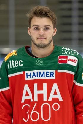 D.J. Busdeker 14 (Augsburger Panther), Mannschafts und Portraitbilder, Augsburger Panther, Saison 2024 2025, Eishockey, Penny-DEL, 12.08.2024 Augsburg Bayern Deutschland