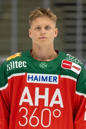 Marco Niewollik 28 (Augsburger Panther), Mannschafts und Portraitbilder, Augsburger Panther, Saison 2024 2025, Eishockey, Penny-DEL, 12.08.2024 Augsburg Bayern Deutschland