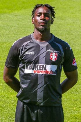 DORDRECHT, 12-08-2024, M-Scores Stadion, Dutch first division Football, season 2024 2025, Photocall FC Dordrecht, Celton Biai of FC Dordrecht Photocall FC Dordrecht  x26026794x Copyright: