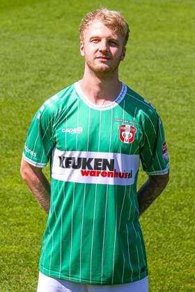 DORDRECHT, 12-08-2024, M-Scores Stadion, Dutch first division Football, season 2024 2025, Photocall FC Dordrecht, Jari Schuurman of FC Dordrecht Photocall FC Dordrecht  x26026802x Copyright: