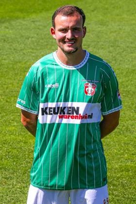 DORDRECHT, 12-08-2024, M-Scores Stadion, Dutch first division Football, season 2024 2025, Photocall FC Dordrecht, Jop van der Avert of FC Dordrecht Photocall FC Dordrecht  x26026808x Copyright: