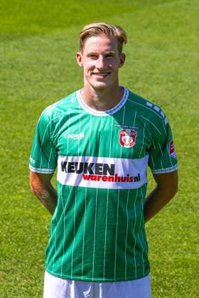 DORDRECHT, 12-08-2024, M-Scores Stadion, Dutch first division Football, season 2024 2025, Photocall FC Dordrecht, Joep van der Sluijs of FC Dordrecht Photocall FC Dordrecht  x26026812x Copyright: