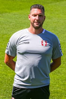 DORDRECHT, 12-08-2024, M-Scores Stadion, Dutch first division Football, season 2024 2025, Photocall FC Dordrecht, Melvin Boel Photocall FC Dordrecht  x26026816x Copyright:
