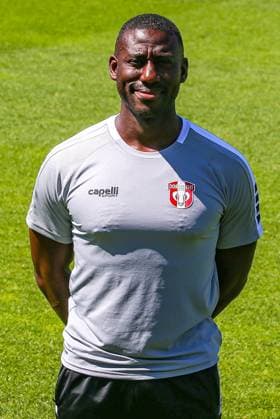 DORDRECHT, 12-08-2024, M-Scores Stadion, Dutch first division Football, season 2024 2025, Photocall FC Dordrecht, Rick Adjei Assistent-trainer Photocall FC Dordrecht  x26026817x Copyright: