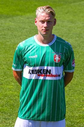 DORDRECHT, 12-08-2024, M-Scores Stadion, Dutch first division Football, season 2024 2025, Photocall FC Dordrecht, Rocco Robert Shein of FC Dordrecht Photocall FC Dordrecht  x26026822x Copyright: