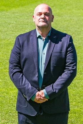 DORDRECHT, 12-08-2024, M-Scores Stadion, Dutch first division Football, season 2024 2025, Photocall FC Dordrecht, Romman Bussem Photocall FC Dordrecht  x26026826x Copyright:
