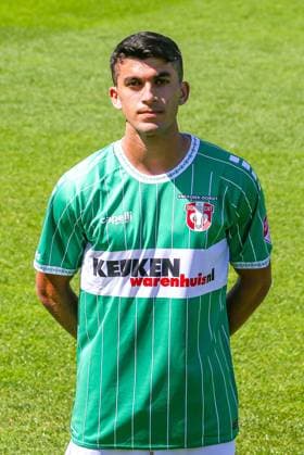DORDRECHT, 12-08-2024, M-Scores Stadion, Dutch first division Football, season 2024 2025, Photocall FC Dordrecht, Joshua Pynadath of FC Dordrecht Photocall FC Dordrecht  x26026829x Copyright: