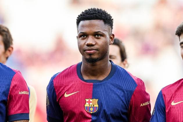 FC Barcelona, Barca Vs AS Monaco - Trofeu Joan Gamper 10 Ansu Fati of FC Barcelona during the Trofeu Joan Gamper Fest match FC Barcelona vs AS Monaco at Estadi Lluis Companys on August 12th, 2024 in Barcelona, Spain. Barcelona BARCELONA Spain  Copyright: xGongorax originalFilename:bonilla-notitle240812_npKdb.jpg