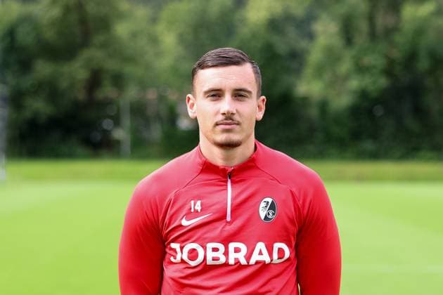 Davino Knappe , Fussball, Regionalliga Suedwest, SC Freiburg II, Mannschaftsvorstellung, 04.07.2024, Freiburger Fußballschule, Freiburg im Breisgau, Deutschland Freiburg im Breisgau Freiburger Fußballschule Baden-Wuerttemberg Deutschland Copyright: xGrantxHubbsx
