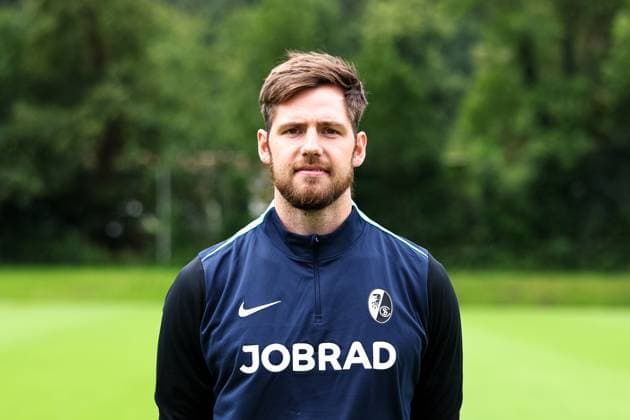 Moritz Walther (Athletiktrainer) , Fussball, Regionalliga Suedwest, SC Freiburg II, Mannschaftsvorstellung, 04.07.2024, Freiburger Fußballschule, Freiburg im Breisgau, Deutschland Freiburg im Breisgau Freiburger Fußballschule Baden-Wuerttemberg Deutschland Copyright: xGrantxHubbsx