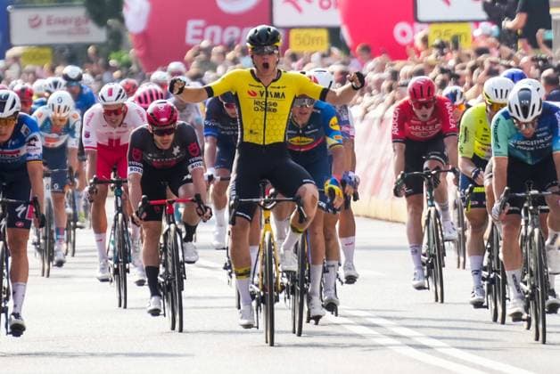 Sport Themen der Woche KW33 Sport Bilder des Tages RECORD DATE NOT STATED 15 08 24 Kudowa Zdroj Prudnik Tour de Pologne Etap 4 n z: Olav Kooji Tour of Poland Stage 4 Mateusz Januszek Newspix.pl --- Newspix.pl POLAND OUT !!  MJ24081500017-6