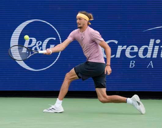 August 15, 2024: Alexander Zverev (GER) defeated Karen Khachanov 6-3, 6-2, at the Western & Southern Open being played at Lindner Family Tennis Center in Mason, Ohio. Ã‚ Tennisclix CSM Mason USA - ZUMAc04_ 20240815_zma_c04_002 Copyright: xLesliexBillmanx
