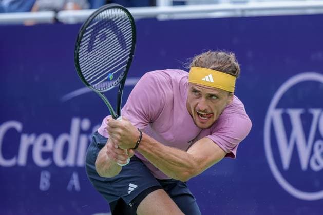 August 15, 2024, Mason, Ohio, U.S: Alexander Zverev (GER) in action during ThursdayÃ¢â‚¬â ¢s round of the Cincinnati Open at the Lindner Family Tennis Center , Mason, Oh. Mason U.S - ZUMAs304 20240815_zaf_s304_026 Copyright: xScottxStuartx