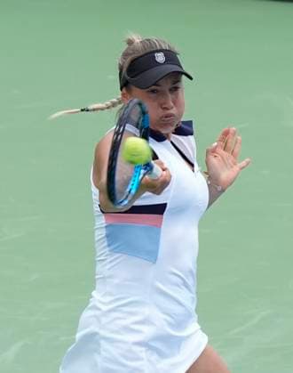 6-4 August 15, 2024: Yulia Putintseva (KAZ) defeated CoCo Gauff (USA) 6-4, 2-6, 6-4 at the Cincinnati Open being played at Lindner Family Tennis Center in Mason, Ohio. Tennisclix CSM Mason USA - ZUMAc04_ 20240815_zma_c04_051 Copyright: xLesliexBillmanx