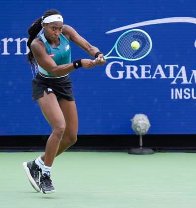 August 15, 2024: CoCo Gauff (USA) loses to Yulia Putintseva (KAZ) at the Cincinnati Open being played at Lindner Family Tennis Center in Mason, Ohio, {USA} Ã‚ Tennisclix Cal Media Mason USA - ZUMAc04_ 20240815_zma_c04_061 Copyright: xLesliexBillmanx