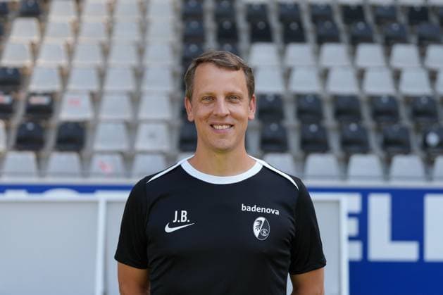 Johannes Blume (SC Freiburg, Leiter Athletik und Medizin) Media Day in der Saison 2024 2025 bei den SC Freiburg Frauen Copyright: xArnexAmbergx