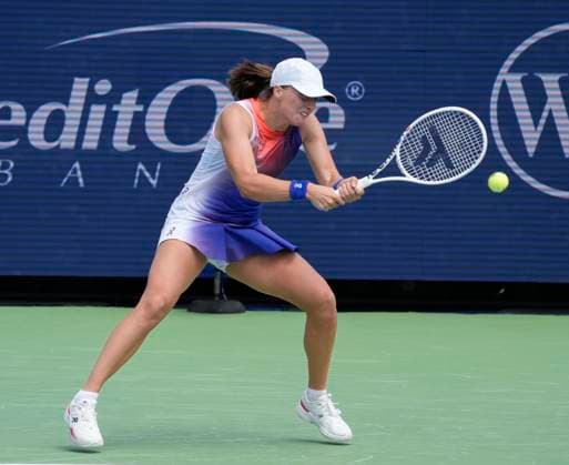 August 16, 2024: Iga Swiatek (POL) defeated Marta Kostyuk (UKR ) 6-2, 6-2, at the Cincinnati Open being played at Lindner Family Tennis Center in Mason, Ohio. Tennisclix CSM Mason USA - ZUMAc04_ 20240816_zma_c04_005 Copyright: xLesliexBillmanx