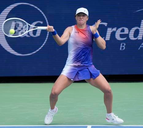August 16, 2024: Iga Swiatek (POL) defeated Marta Kostyuk (UKR ) 6-2, 6-2, at the Cincinnati Open being played at Lindner Family Tennis Center in Mason, Ohio. Tennisclix CSM Mason USA - ZUMAc04_ 20240816_zma_c04_024 Copyright: xLesliexBillmanx