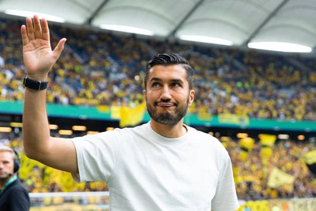 Sport Themen der Woche KW33 Sport Bilder des Tages Fußball I Herren I Saison 2024-2025 I DFB-Pokal I 1. Runde I 1. FC Phönix Lübeck - Borussia Dortmund I 17.08.2024 Nuri Åžahin (Trainer, Borussia Dortmund) im Fokus. *** Soccer I Men I Season 2024 2025 I DFB Cup I 1 Round I 1 FC Phönix Lübeck Borussia Dortmund I 17 08 2024 Nuri Åžahin Coach, Borussia Dortmund in focus Copyright: xLobecax xHenningxRohlfsx