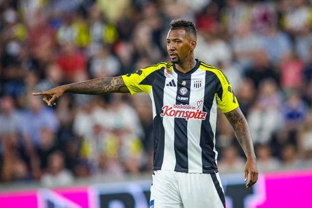 SOCCER - BL, LASK vs RBS LINZ,AUSTRIA,17.AUG.24 - SOCCER - ADMIRAL Bundesliga, Linzer ASK vs Red Bull Salzburg. Image shows Jerome Boateng (LASK).  GEPAxpictures xManuelxBinder