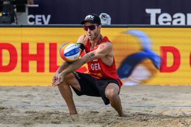 European Championships Beach-Volleyball, 18.08.2024, Den Haag ; European Championships Beach-Volleyball, Den Haag am 18.08.2024 Copyright: xBEAUTIFULxSPORTS PeterxWeberx