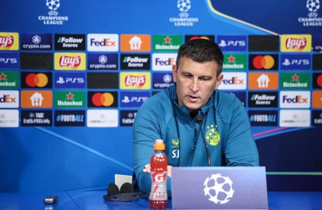 Dinamo Zagreb press conference, PK, Pressekonferenz - Champions League Play-off Dinamo Zagreb Head Coach Sergej Rakirovic speaks during a press conference ahead UEFA Champions League Qualifying Play-Off First Leg match at Stadion Maksimir on August 19, 2024 in Zagreb, Croatia.  SlavkoxMidzor PIXSELL