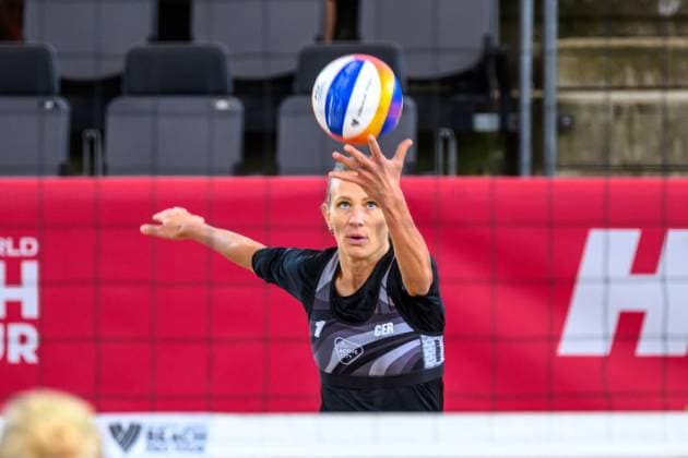 Beach Pro Tour - Elite 16 Hamburg, 21.08.2024 Margareta Maggie Kozuch (GER); Beach Pro Tour - Elite 16, Hamburg, Stadion Am Rothenbaum am 21.08.2024 Copyright: xBEAUTIFULxSPORTS PeterxWeberx