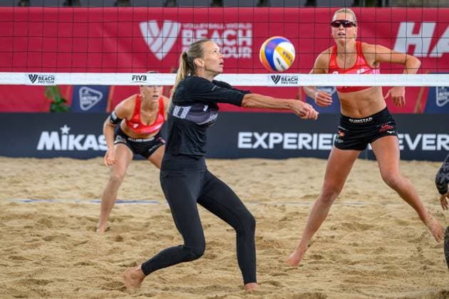 Beach Pro Tour - Elite 16 Hamburg, 21.08.2024 Margareta Maggie Kozuch (GER); Beach Pro Tour - Elite 16, Hamburg, Stadion Am Rothenbaum am 21.08.2024 Copyright: xBEAUTIFULxSPORTS PeterxWeberx