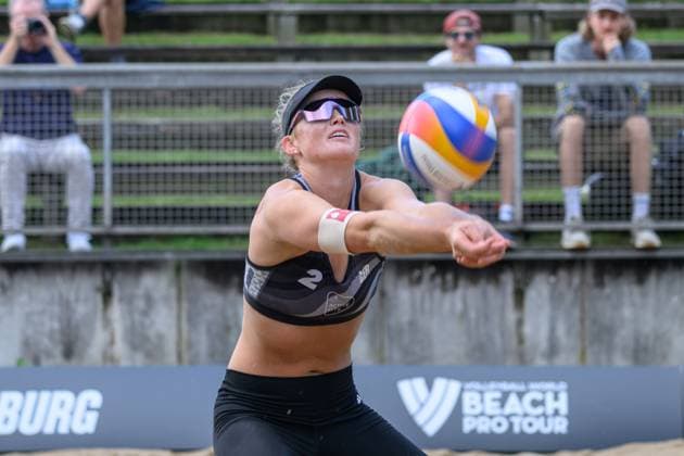 Beach Pro Tour - Elite 16 Hamburg, 21.08.2024 Lea Sophie Kunst (GER); Beach Pro Tour - Elite 16, Hamburg, Stadion Am Rothenbaum am 21.08.2024 Copyright: xBEAUTIFULxSPORTS PeterxWeberx