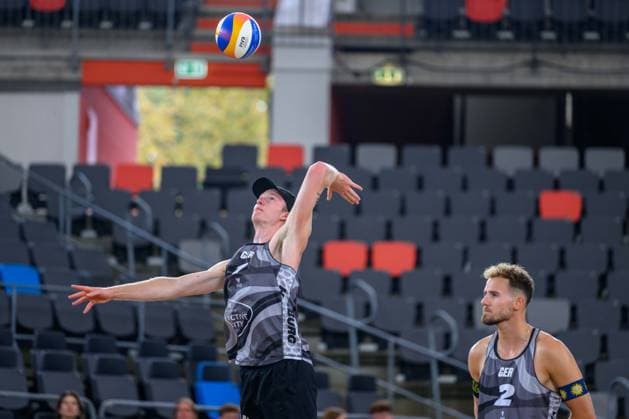 Beach Pro Tour - Elite 16 Hamburg, 21.08.2024 Philipp Konstantin Huster; Beach Pro Tour - Elite 16, Hamburg, Stadion Am Rothenbaum am 21.08.2024 Copyright: xBEAUTIFULxSPORTS PeterxWeberx