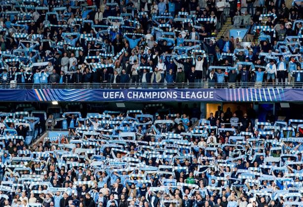 240821 Audience ahead of the UEFA Champions League football match between Malmö FF and Sparta Prag on August 21, 2024 in Malmö. Photo: Christian Örnberg BILDBYRAN COP 166 CO0456 fotboll football soccer fotball champions league malmö ff sparta prag bbeng play-off publik Copyright: CHRISTIANxÖRNBERG BB240821CO130