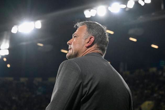 Trainer Patrick Rahmen, YB, BSC Young Boys - Galatasaray Istanbul, Playoff Champions League, Fussball, 21.08.2024