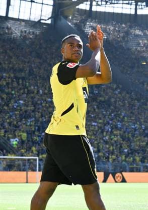 Youssoufa Moukoko (Borussia Dortmund) 10.08.2024, Fussball Saison 2024 2025, Saisoneröffnung Testspiel Borussia Dortmund - Aston Villa 2:0 Dortmund Signal-Iduna-Park Nordrhein Westfalen Deutschland