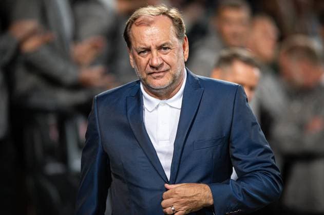 FC Midtjylland v Slovan Bratislava, UEFA Champions League qualification, Herning, Denmark Herning, Denmark. 21st, August 2024. Head coach Vladimir Weissof Slovan Bratislava seen during the UEFA Champions League qualification match between FC Midtjylland and Slovan Bratislava at MCH Arena in Herning. Herning Denmark  Copyright: xGonzalesxPhoto MortenxKjaerx