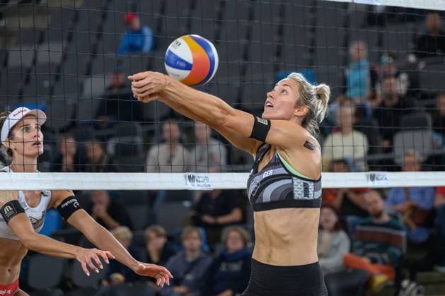 Beach Pro Tour - Elite 16 Hamburg, 22.08.2024 Louisa Lippmann (GER); Beach Pro Tour - Elite 16, Hamburg, Stadion Am Rothenbaum am 22.08.2024 Copyright: xBEAUTIFULxSPORTS PeterxWeberx