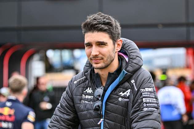 22nd August 2024; Circuit Zandvoort, Zandvoort, Holland, North Holland, Netherlands; Formula 1 Heineken Dutch Grand Prix 2024; Arrivals and Inspection Day; Esteban Ocon (FRA) arrives in the paddock on a scooter  ActionPlus12683902 GodfreyxPitt